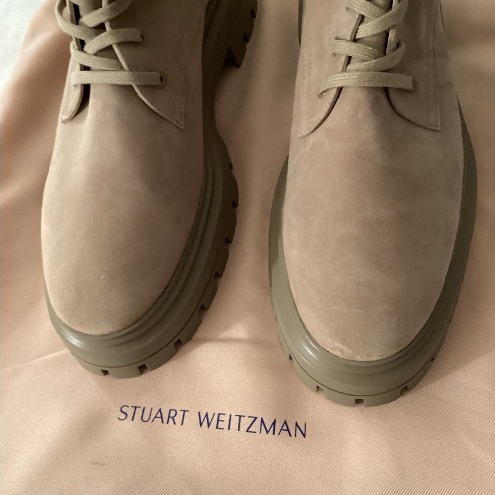 Bedford Sleek Lace-Up Bootie Cashmere Tonal - image 7